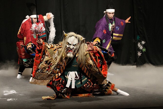Hiroshima Kagura Dance Show and Roof Top Bar Night Tour - Rooftop Bar Ambiance