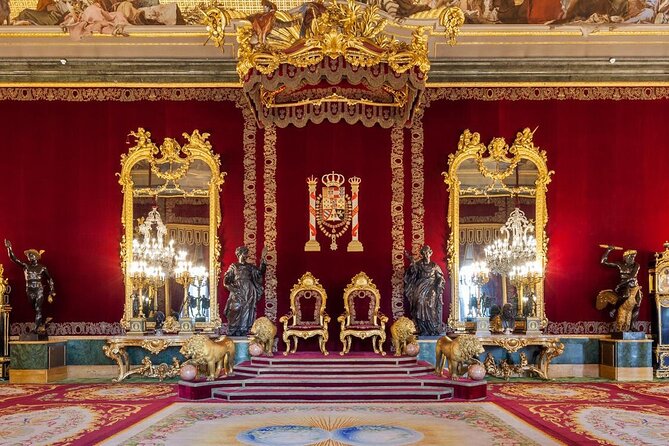 Historical Visit to the Royal Palace Madrid