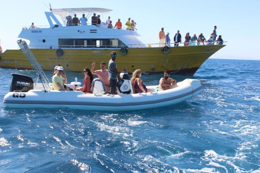 Hurghada: Orange Bay Speedboat Snorkeling Cruise With Lunch