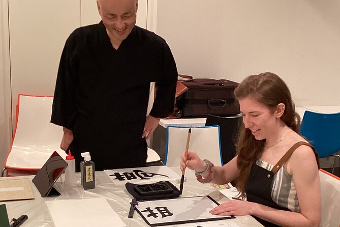 Japanese Calligraphy Experience in Osaka