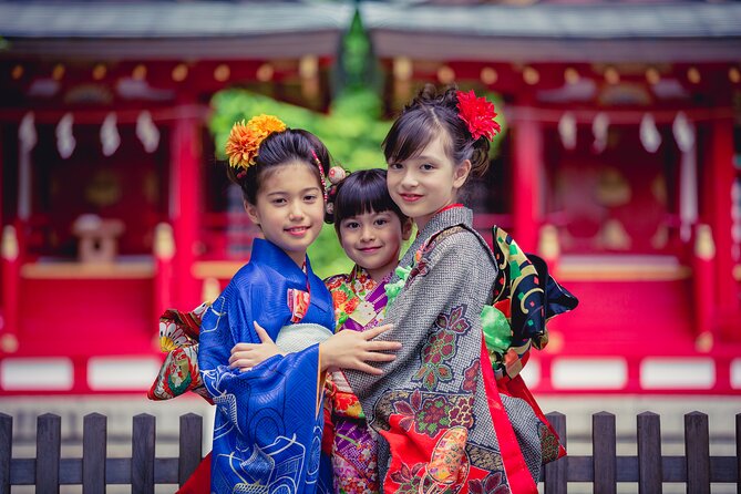 Japanese Kimono Experience Standard Plan From Akasaka