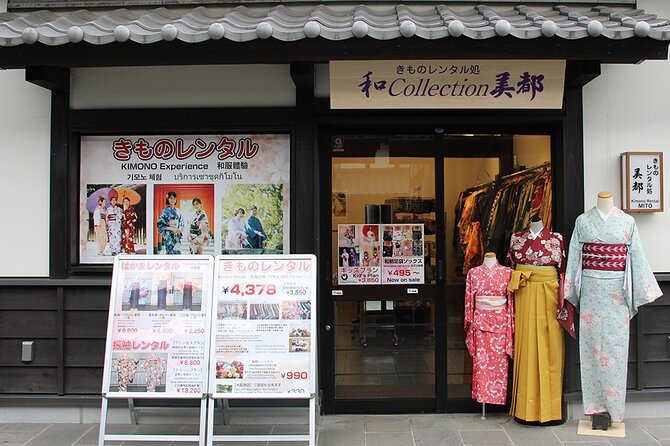 Josaien Kimono Rental and Dressing Private Experience