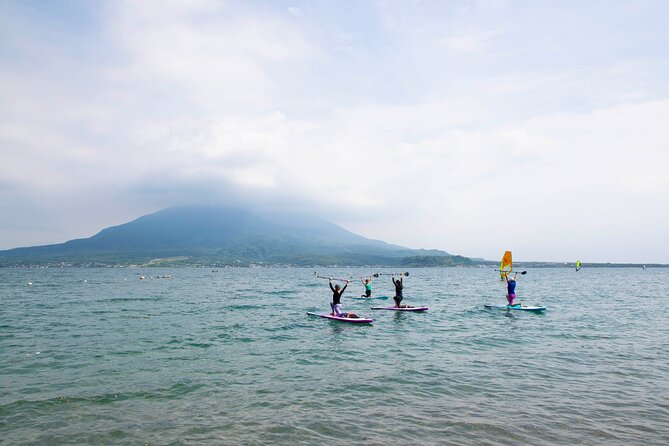 Kagoshima Volcano SUP Yoga Activity Inc. Lunch & Transport