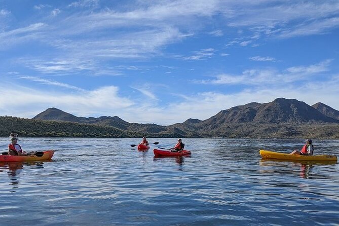 Kayaking 3 Hr Canyon & Cliffside on Saguaro Lake