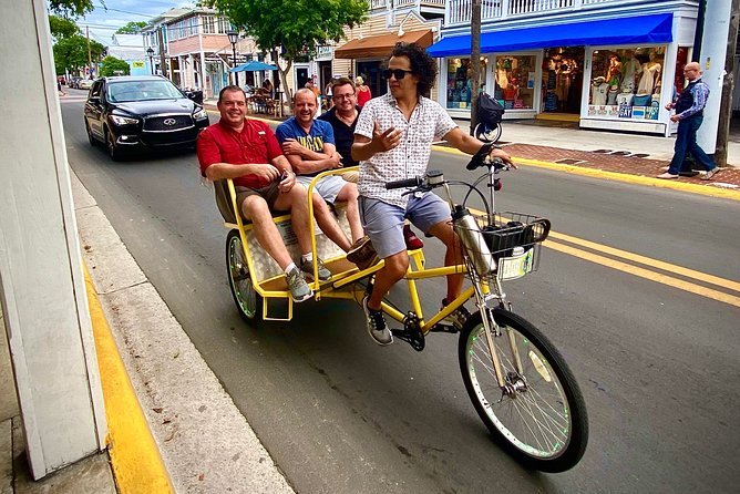 Key West Conch Republic Tiki Pedicab Experience by Kokomo Cabs