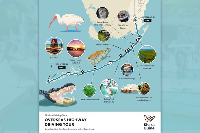 Key West & Overseas Hwy Self-Guided Driving Audio Tour, Florida