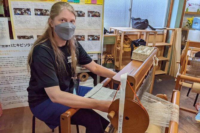 Kibiso Silk Weaving Experience