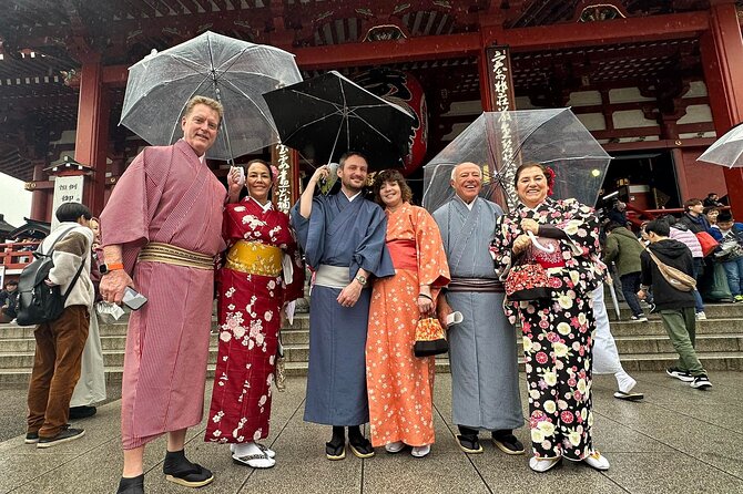 Kimono & Tea Ceremony in Asakusa A Private Food Tour With a Guide