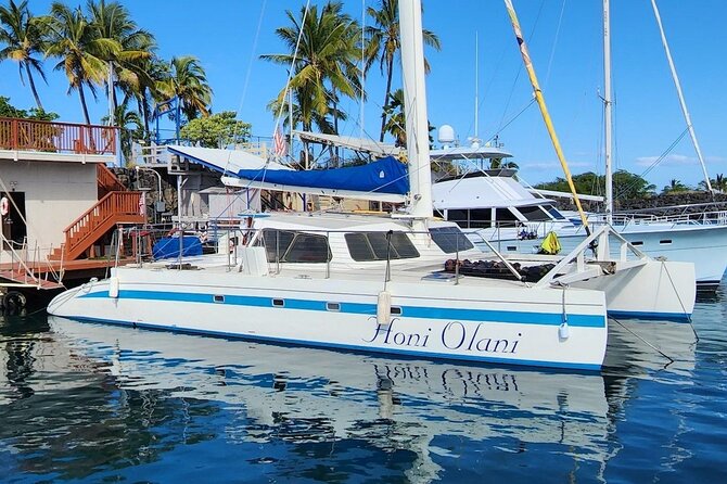 Kona Coastline Escape: Sail With Dolphins & Turtles on Honi Olani