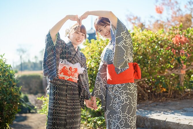 Kyoto Kimono Rental Mimosa Kodaiji Ladies Plan With Hair Set