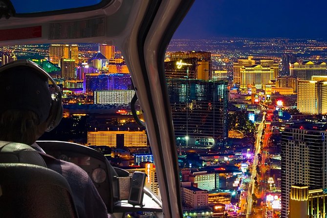Las Vegas Helicopter Night Flight and Optional VIP Transportation - Tour Overview