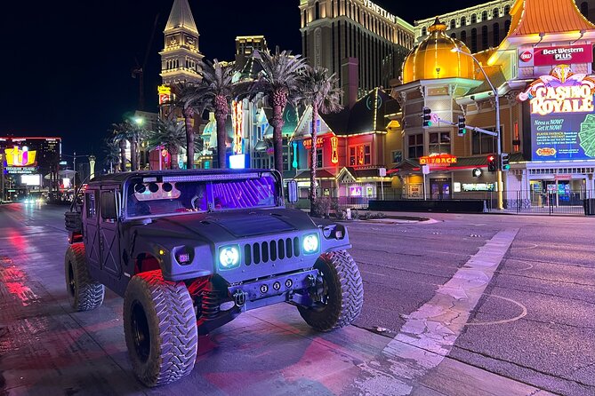 Las Vegas Strip Adventure: Sightseeing Tour in a Military Hummer