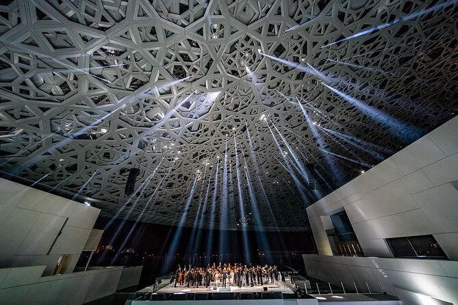 Louvre-Mosque-Deck300 & Abu Dhabi Full Day Private Tour.