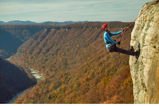 Lower New River Gorge Full Day Climb and Rappel