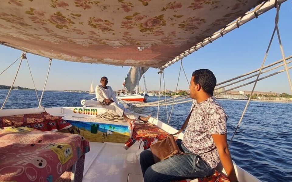 Luxor: Private Felucca Ride With Panoramic Nile Views.