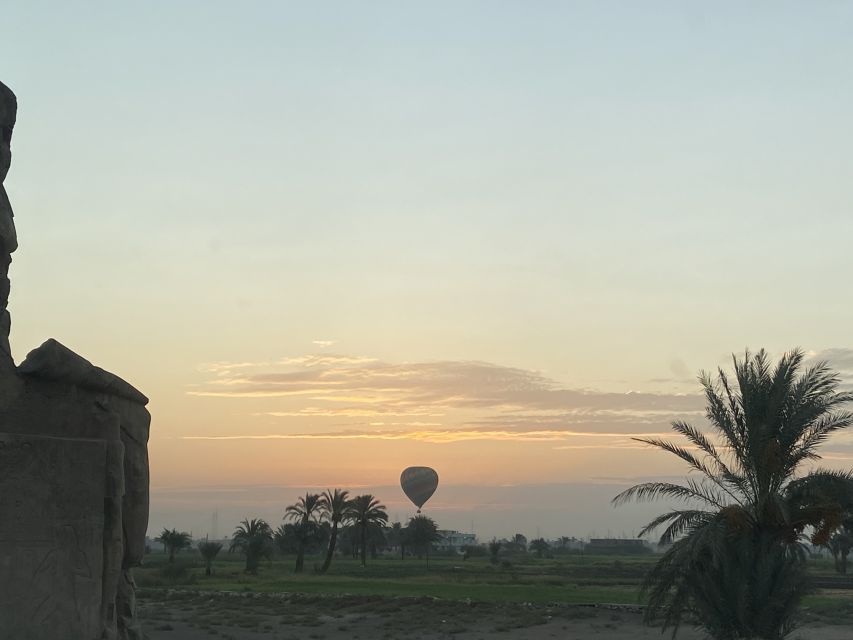 Luxor: West Bank Hot Air Balloon Ride With Hotel Pickup