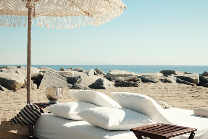 Luxury Beachside Daybed Rental in Santa Monica and Malibu