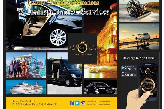 Luxury Transportation Miami Review - Location and Pickup Details
