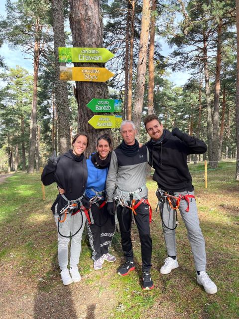 Madrid: Zip Line Circuits High in the Trees