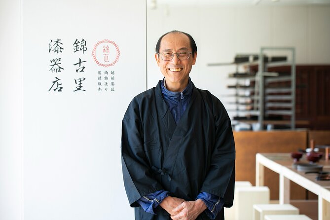Making of Echizen Lacquerware and Lacquering Tray Experience