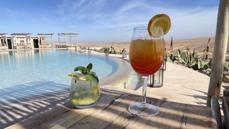 Marrakech: Luxurious Lunch, Camel Ride & Pool in Agafay
