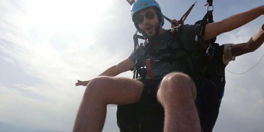 Marrakech: Paragliding, Camel Ride, and Berber Camp Tour