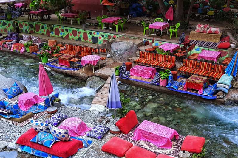 Marrakech:Atlas Mountains, Ourika Waterfall With Guide+Lunch