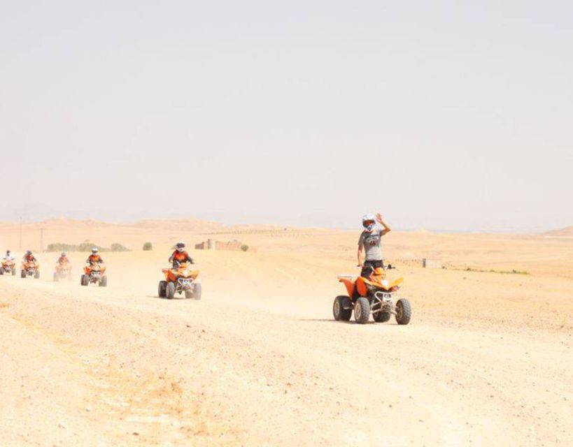 Marrakesh: Agafay Desert Camel Ride and ATV Tour