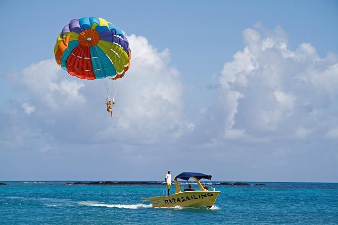 Marvelous Ile Aux Cerf Island: Speed Boat, Parasailing, Lunch & GRSE Waterfall - Exciting Activities Offered