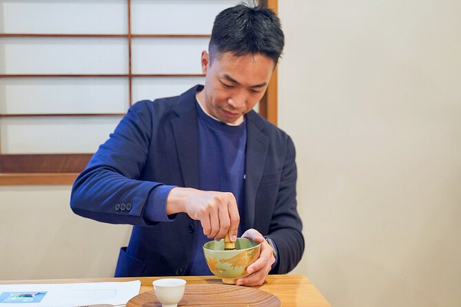 Matcha Tea Making With Sweets Experience