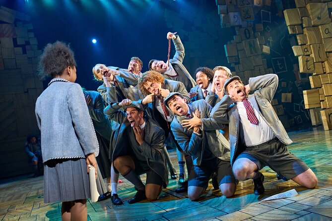 Matilda the Musical London Theater Tickets With Two Course Meal