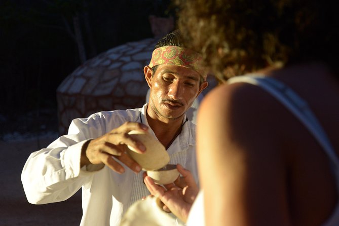 Mayan Ceremonial Night: Temazcal, Cenote Swim and Dinner From Playa Del Carmen - Temazcal Sauna Ritual