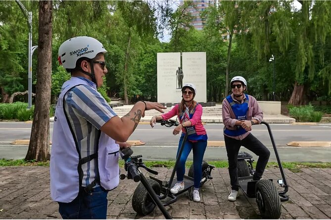 Mexico City Tour Vibra Polanco 2 Hours on Electric Scooter