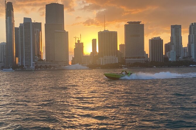 Miami Speed on Biscayne Bay From South Beach