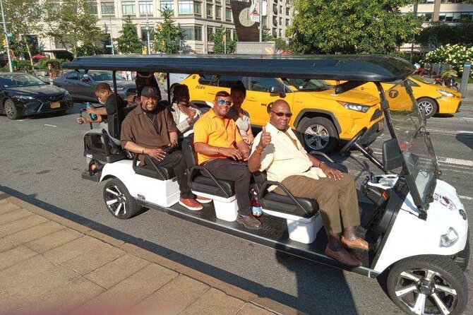 Midtown New York Sightseeing Tour in a Luxury Golf Cart LSV