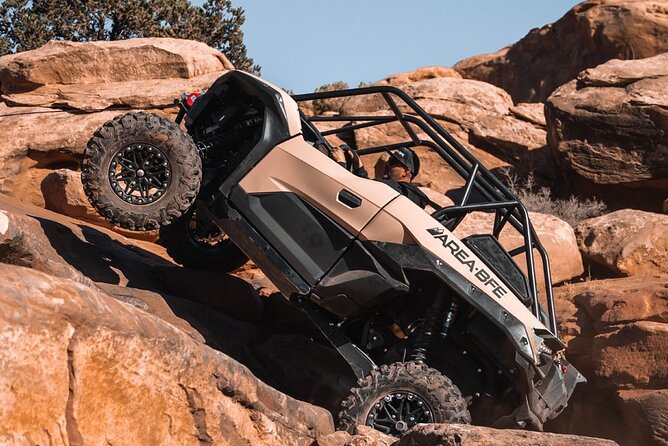 Moab Custom 4 Seat Kawasaki KRX® 1000 Off Road UTV Rental