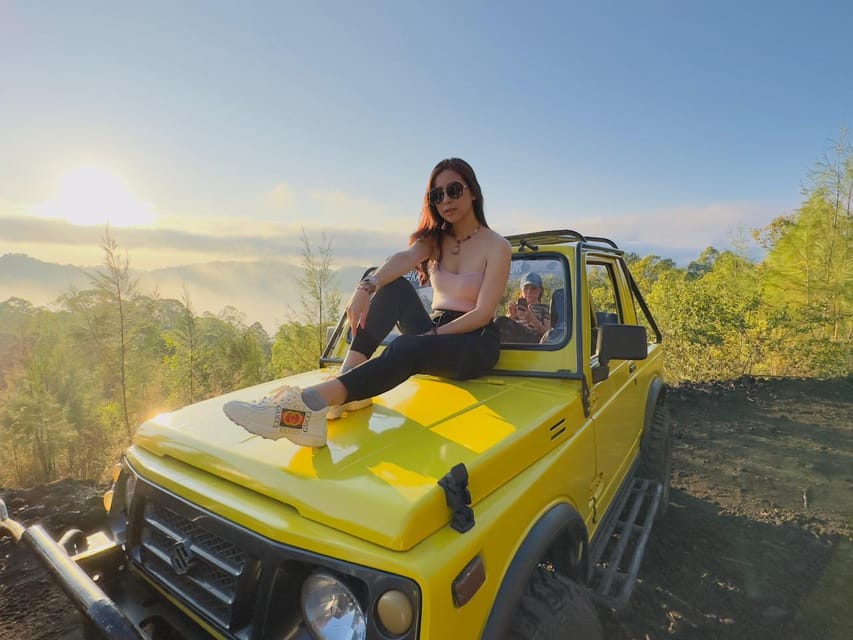 Mount Batur 4WD Jeep Sunrise With Hotspring, All Inclusive