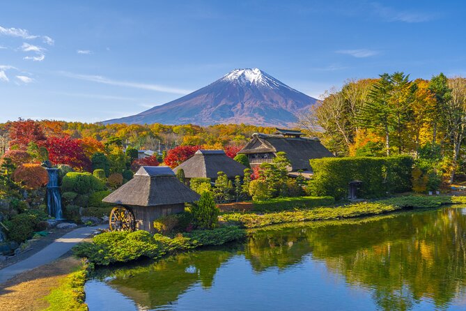 Mt. Fuji Area Tour Tokyo DEP: English Speaking Driver, No Guide