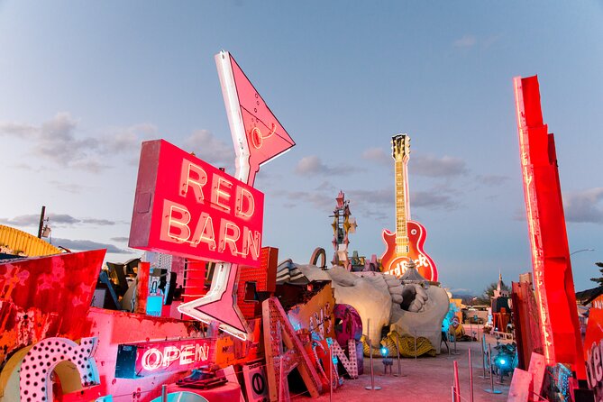 Neon Museum Evening Experience With Vegas Open-Top Bus Tour - Meeting Point and Arrival