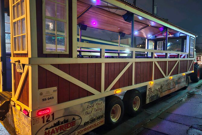 Night-Time Hayride Sightseeing Tractor Tour of Nashville - Tour Overview