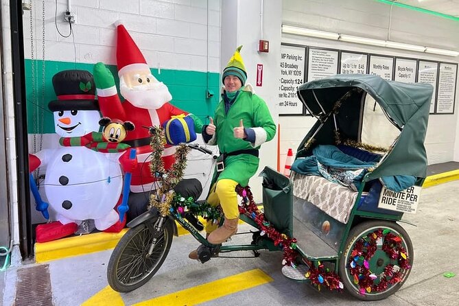 NYC Holiday Lights and Magic Pedicab Tour