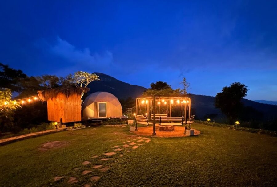 One Night Luxury Glamping in Kandy With Full Board - Overview of the Experience
