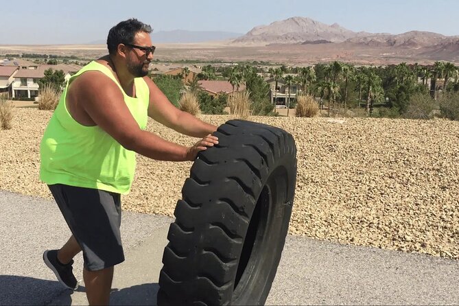 Outdoor Obstacle Course With Scenic Vegas Skyline in Henderson
