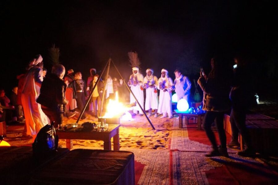 Overnight in Luxury Tent in Desert Camp Erg Chebbi Merzouga