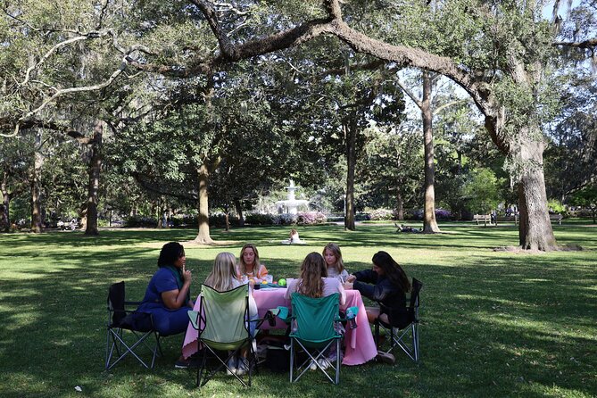 Paint Tiny Canvases in Forsyth Park