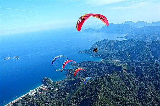 Paragliding on Tahtali Mountain From Antalya
