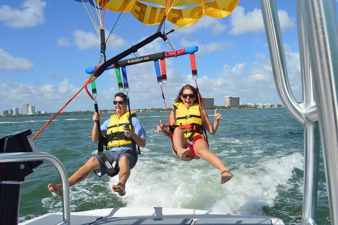 Parasailing With Miami Watersports