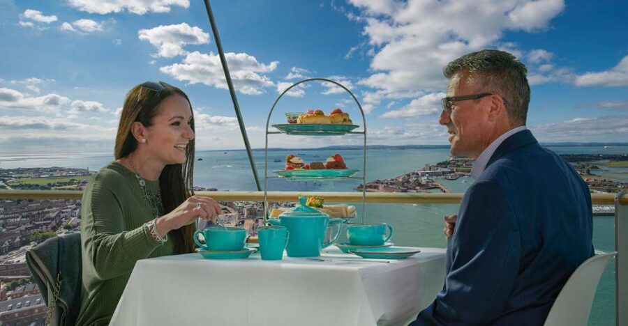 Portsmouth: Spinnaker Tower High Tea in the Clouds