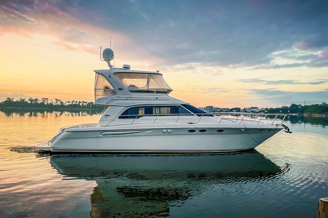 Private 3 Hour Sunset Cruise On A 50 Luxury Yacht With Captain