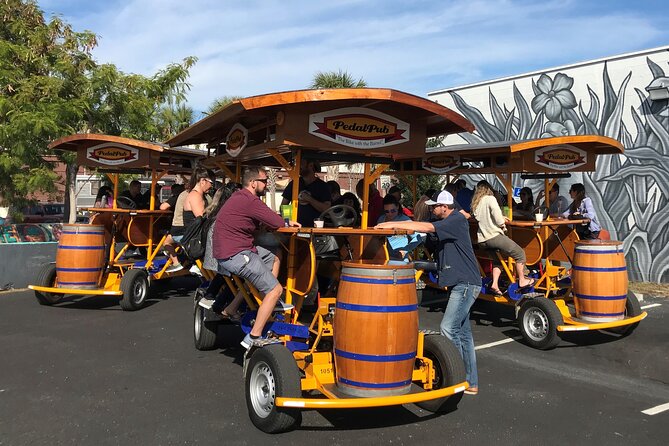 Private Bar Hopping Tour (For 8-15 People) on a Party Bike